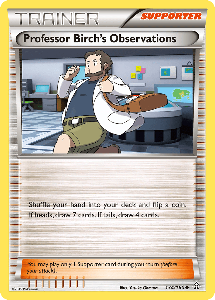 Professor Birch's Observations Primal Clash card