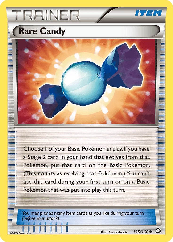 Rare Candy Primal Clash card