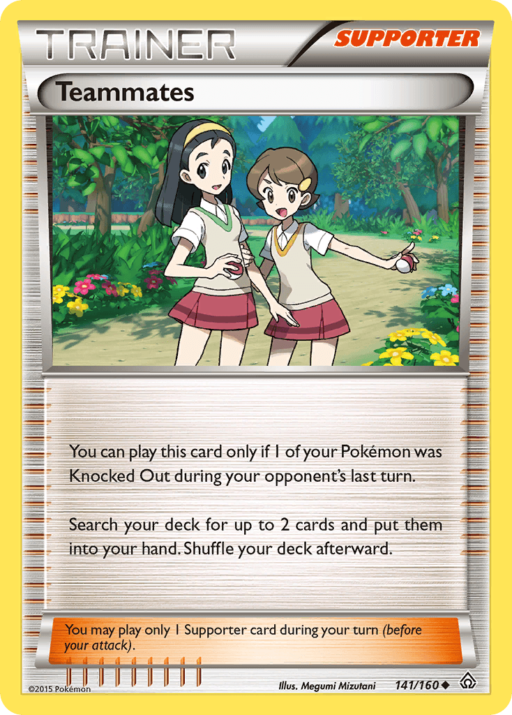 Teammates Primal Clash card