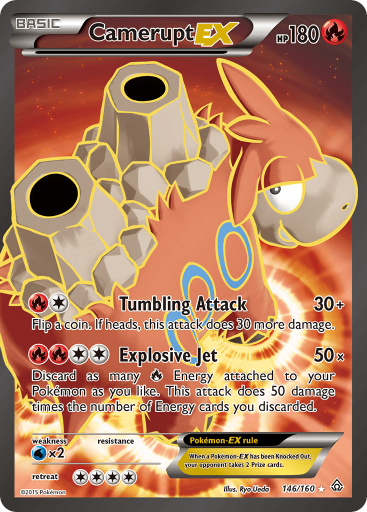 Camerupt-EX Primal Clash card