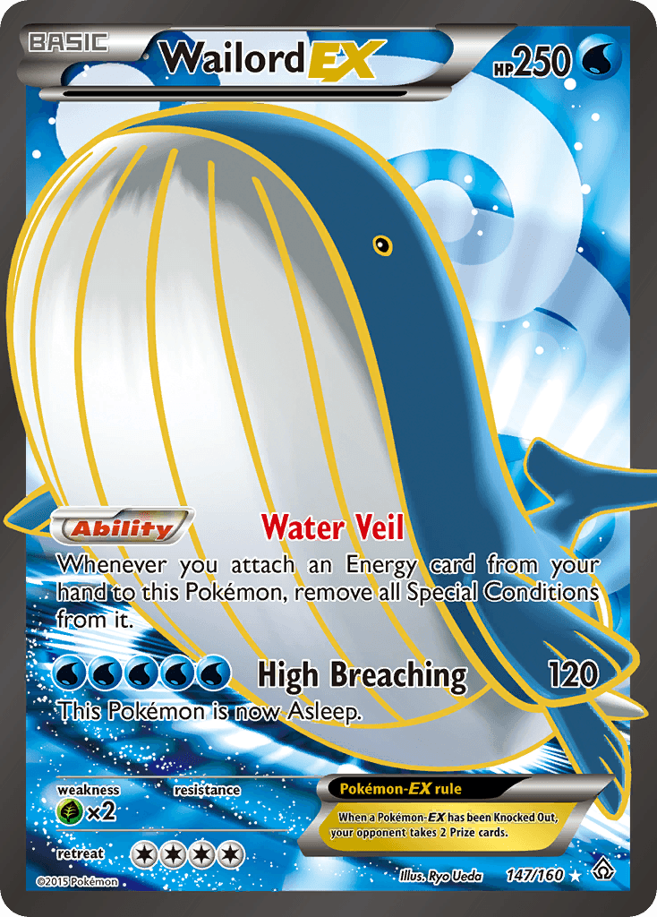Wailord-EX Primal Clash card