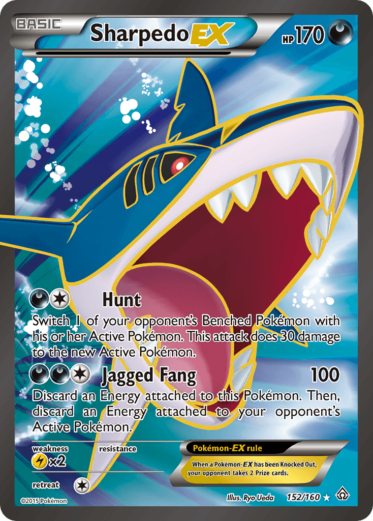 Sharpedo-EX Primal Clash card