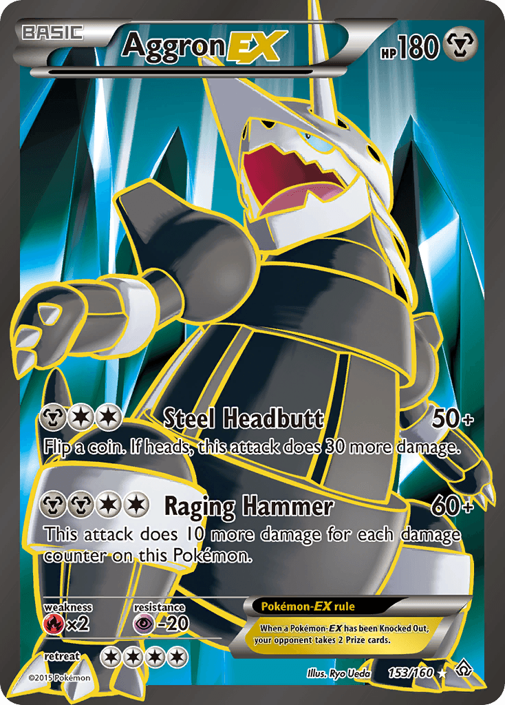 Aggron-EX Primal Clash card