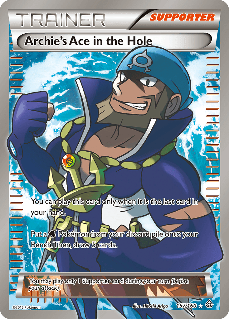 Archie's Ace in the Hole Primal Clash card