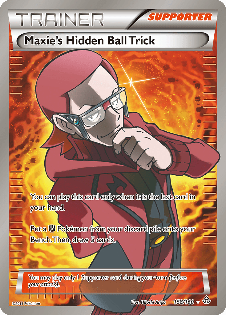 Maxie's Hidden Ball Trick Primal Clash card
