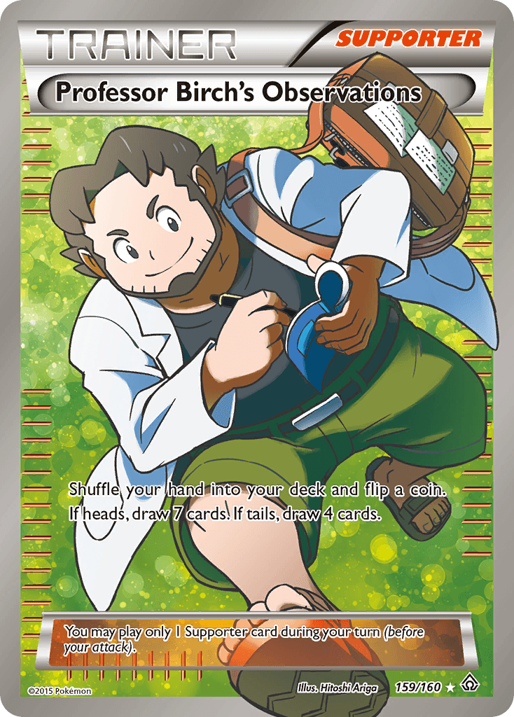 Professor Birch's Observations Primal Clash card