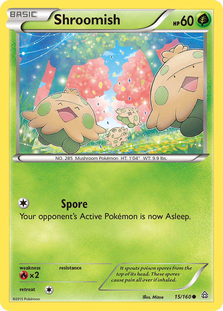 Shroomish Primal Clash card