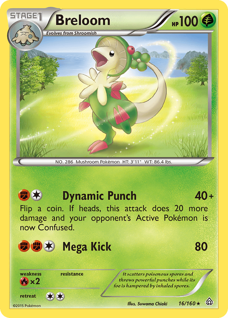Breloom Primal Clash card