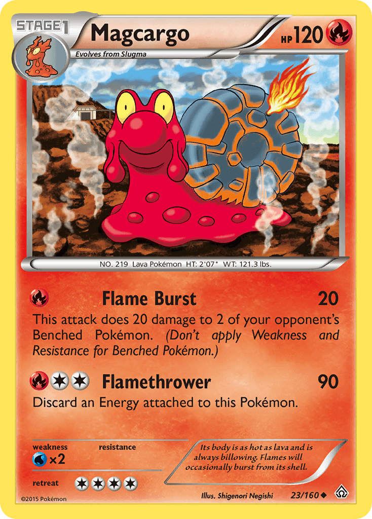 Magcargo Primal Clash card