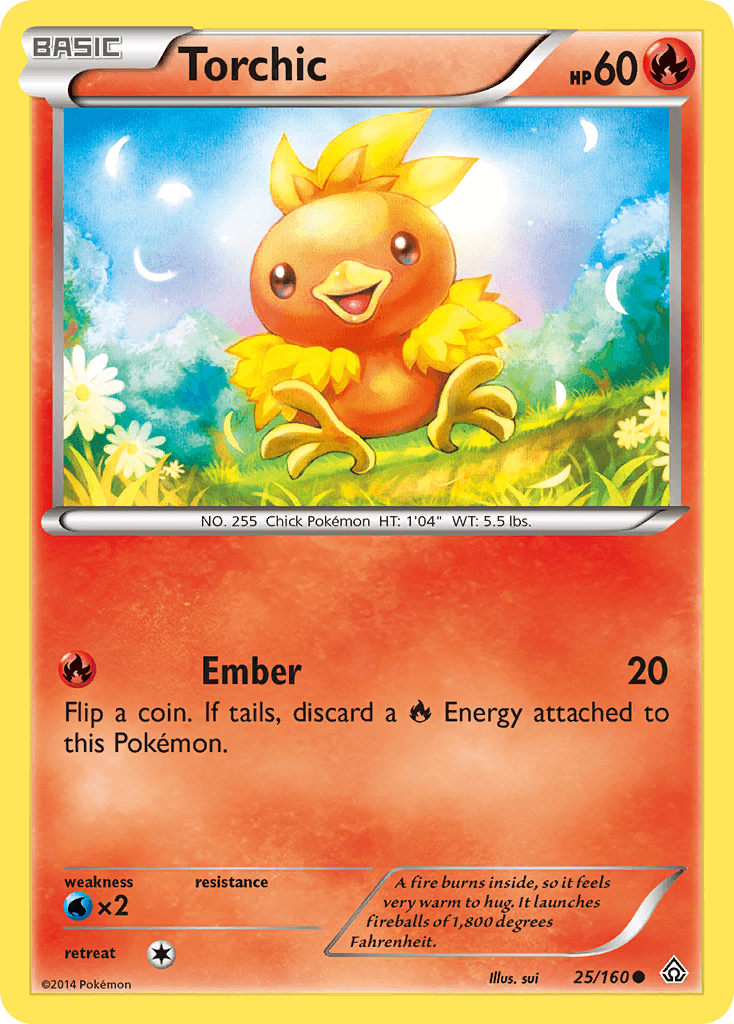 Torchic Primal Clash card