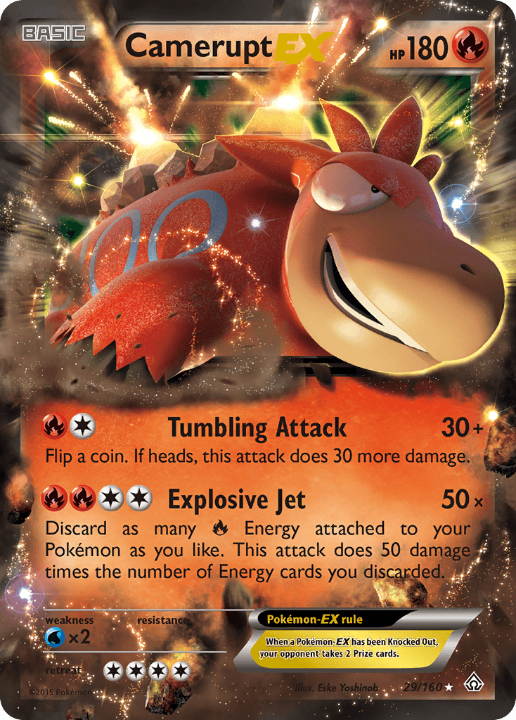 Camerupt-EX Primal Clash card