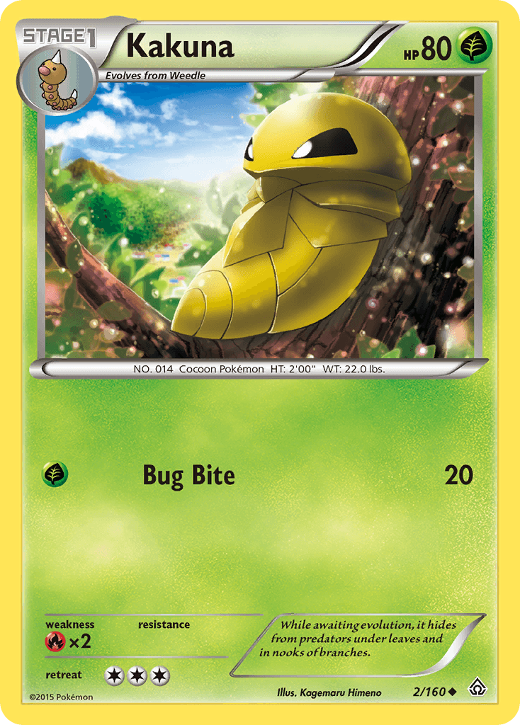 Kakuna Primal Clash card