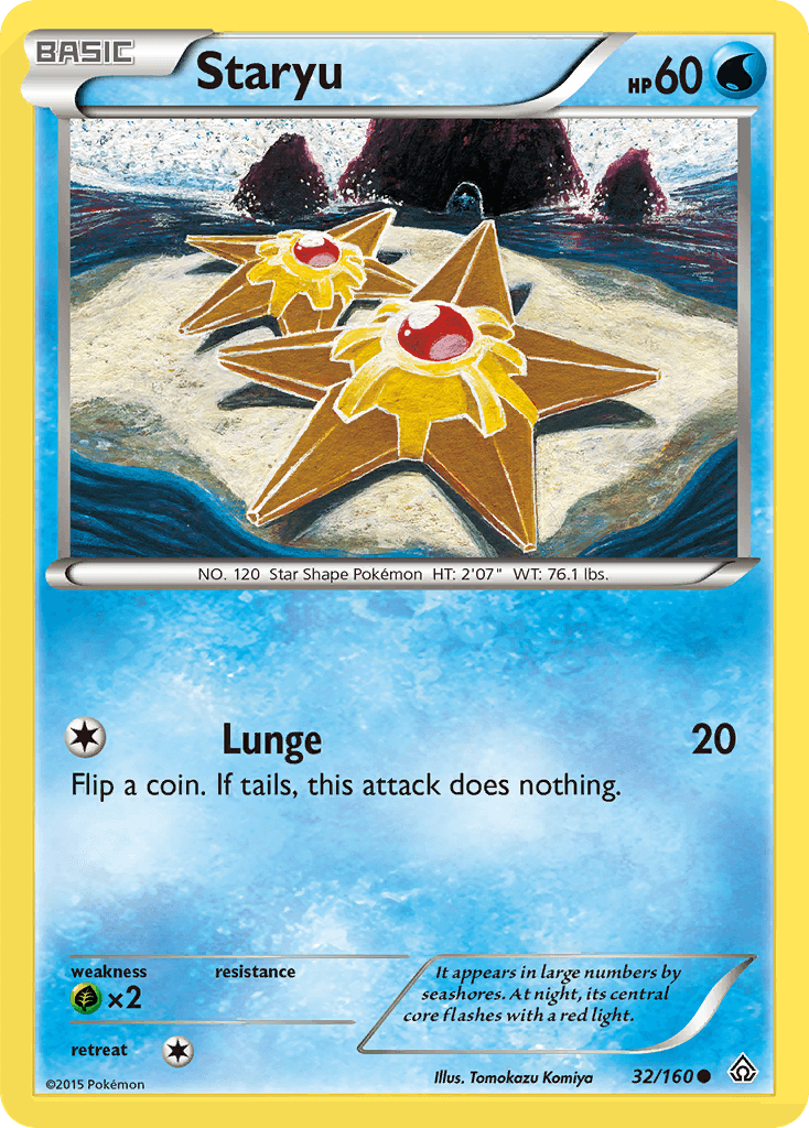 Staryu Primal Clash card