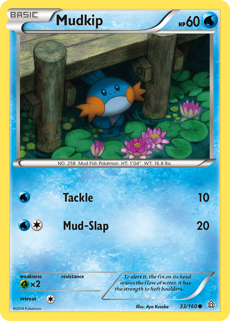 Mudkip Primal Clash card