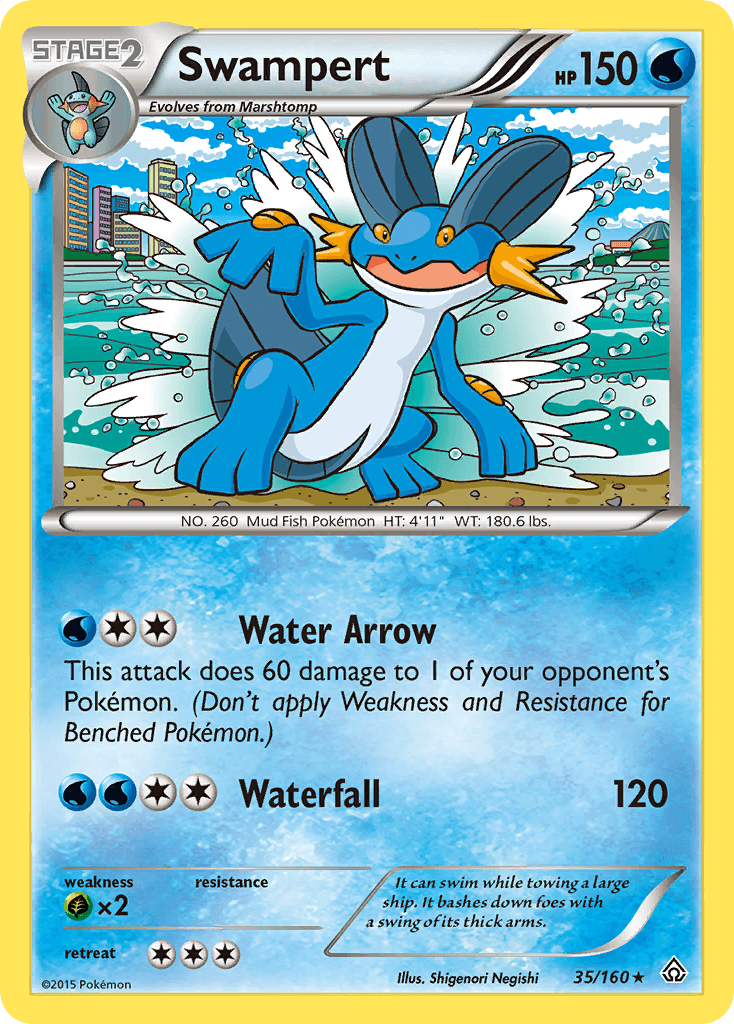 Swampert Primal Clash card