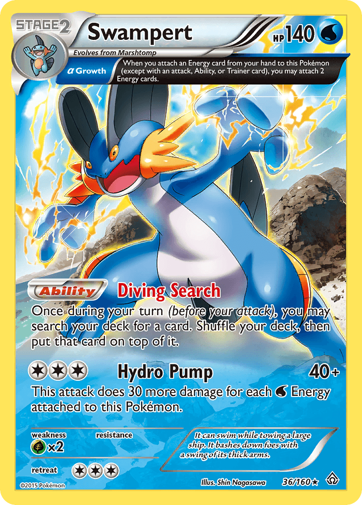 Swampert Primal Clash card