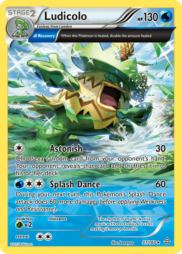 Ludicolo Primal Clash card