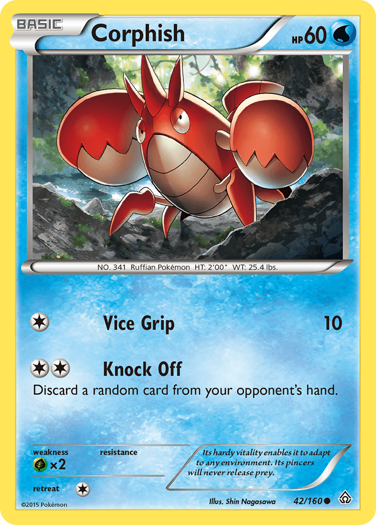 Corphish Primal Clash card