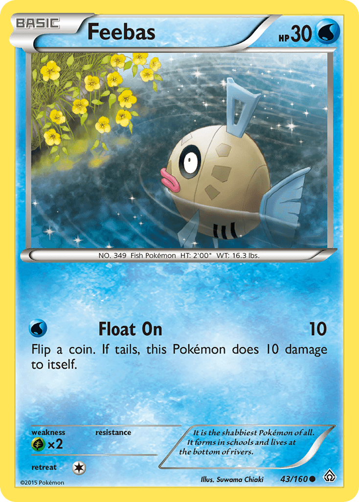 Feebas Primal Clash card