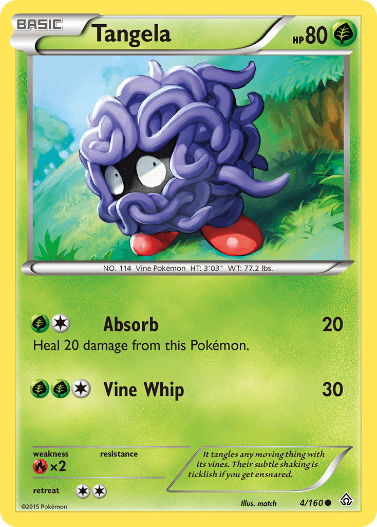 Tangela Primal Clash card