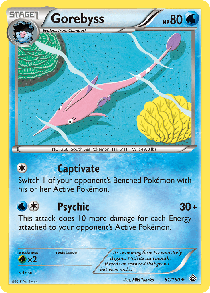Gorebyss Primal Clash card