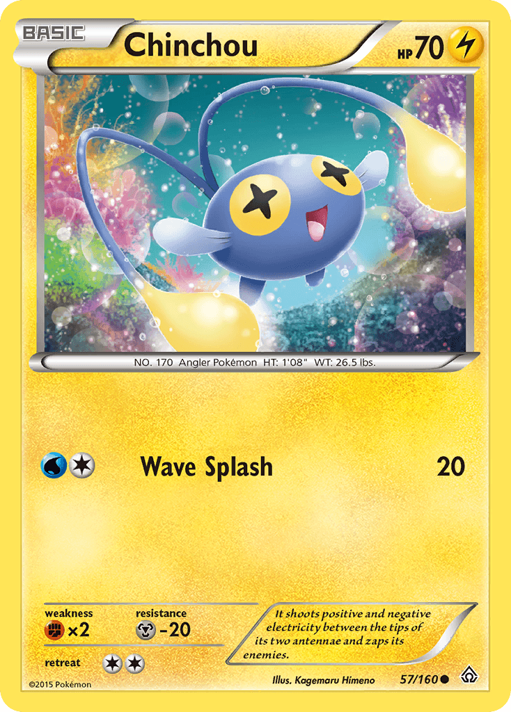 Chinchou Primal Clash card