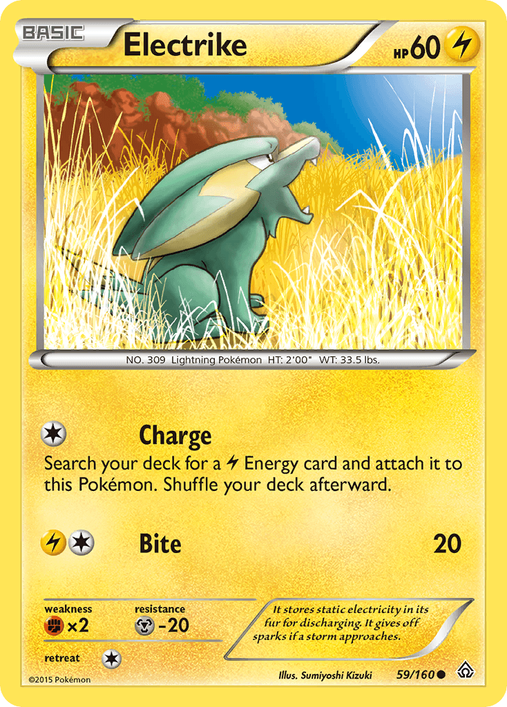 Electrike Primal Clash card