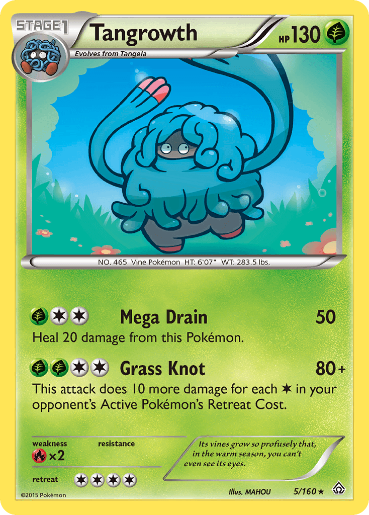Tangrowth Primal Clash card