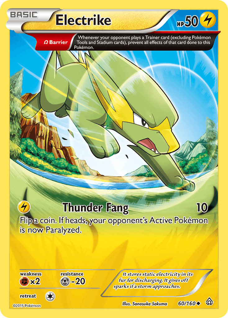 Electrike Primal Clash card