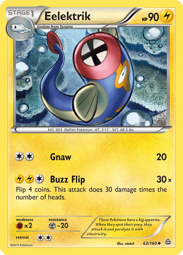Eelektrik Primal Clash card