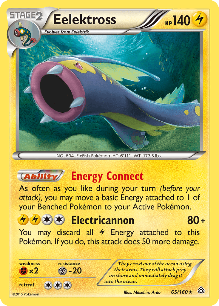 Eelektross Primal Clash card