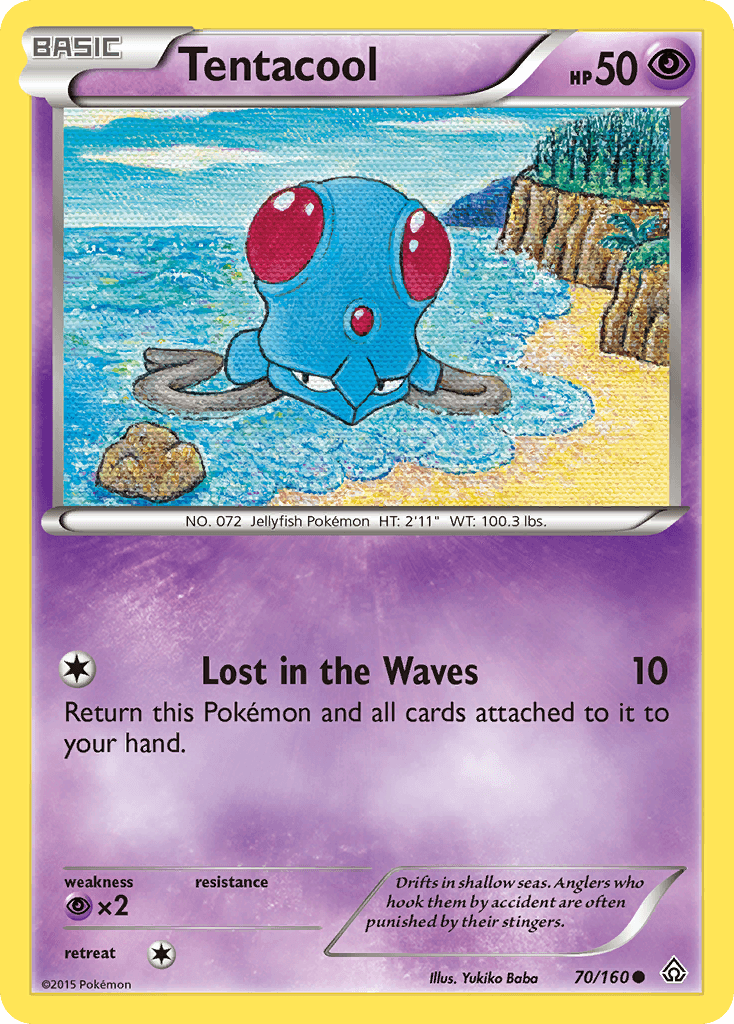 Tentacool Primal Clash card