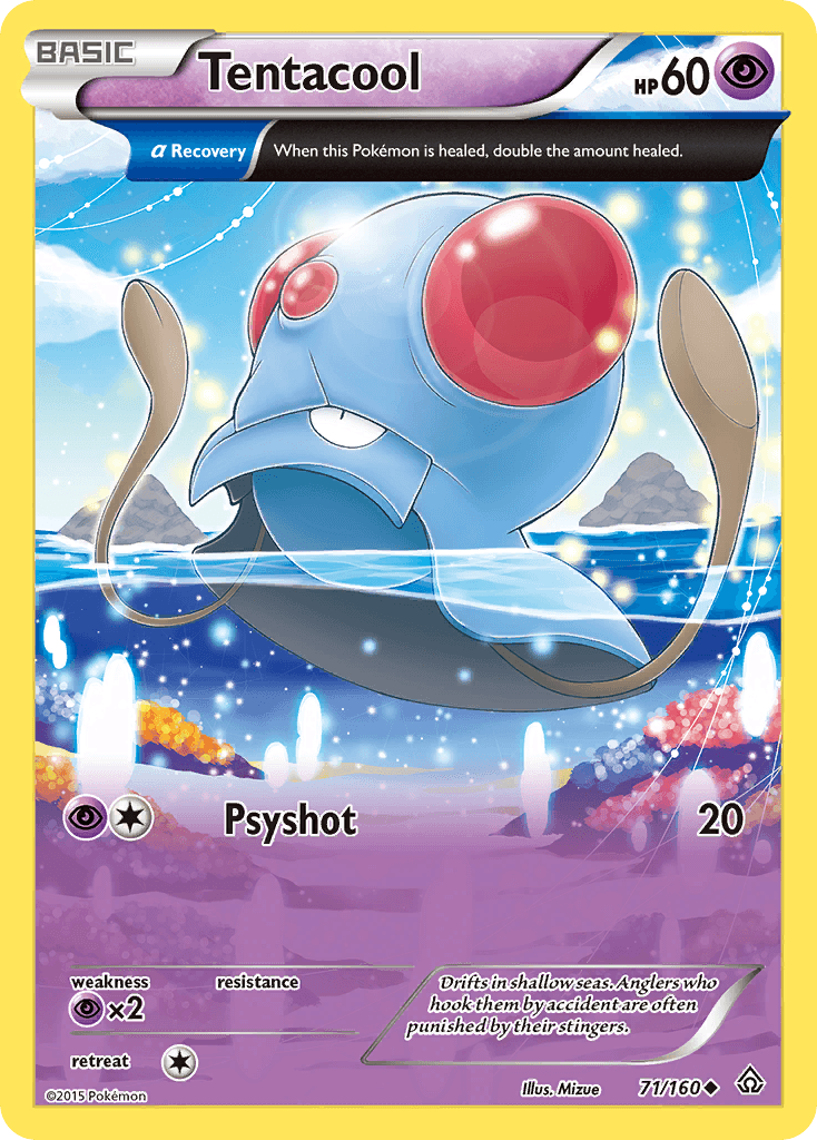 Tentacool Primal Clash card