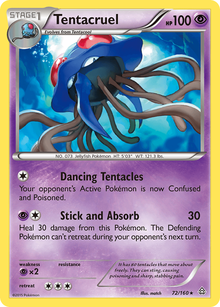 Tentacruel Primal Clash card
