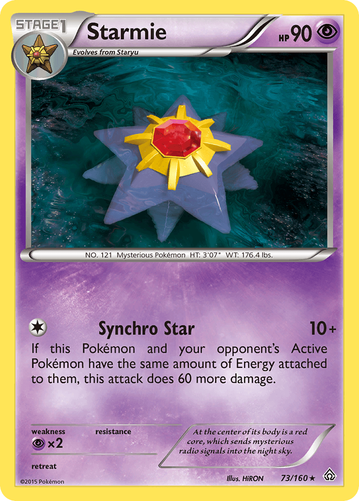 Starmie Primal Clash card