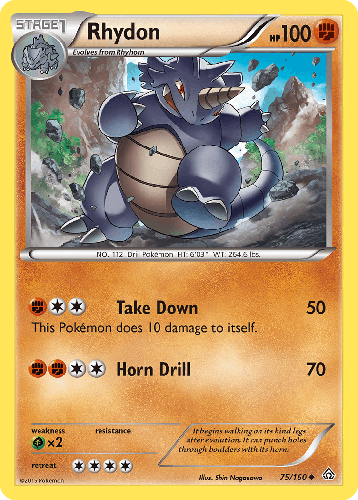 Rhydon Primal Clash card