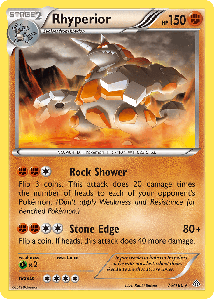 Rhyperior Primal Clash card