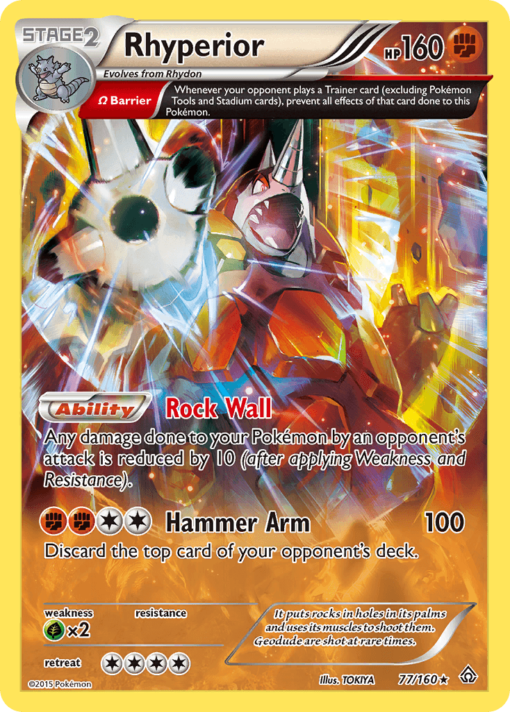 Rhyperior Primal Clash card
