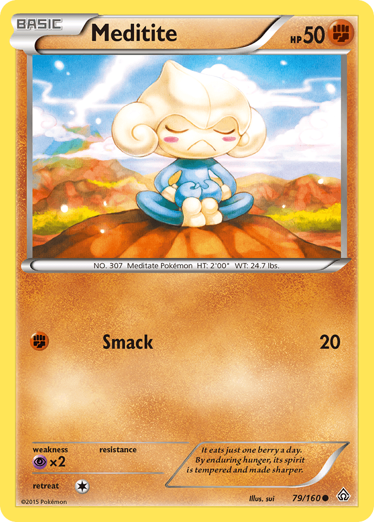 Meditite Primal Clash card