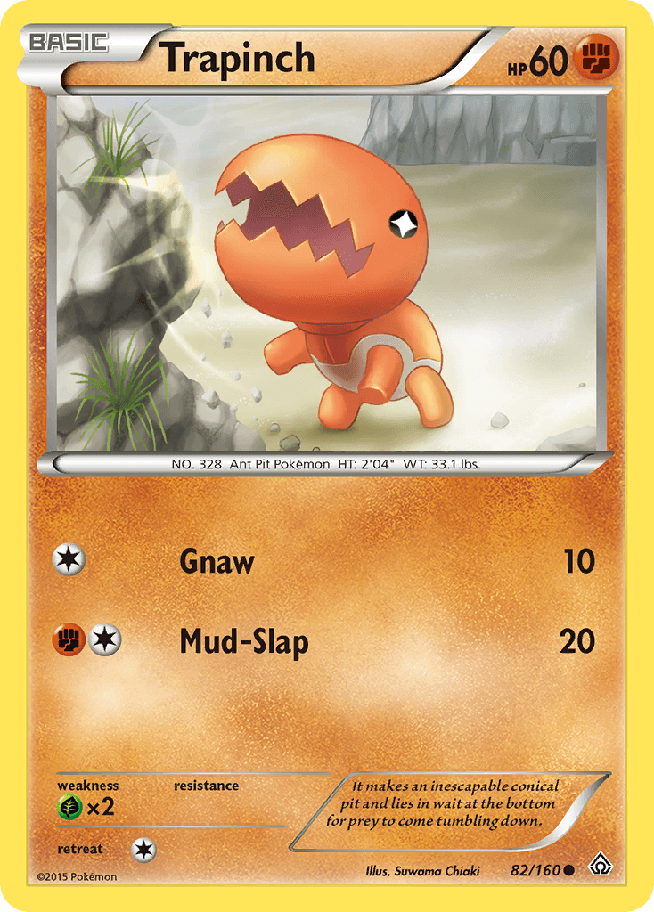 Trapinch Primal Clash card