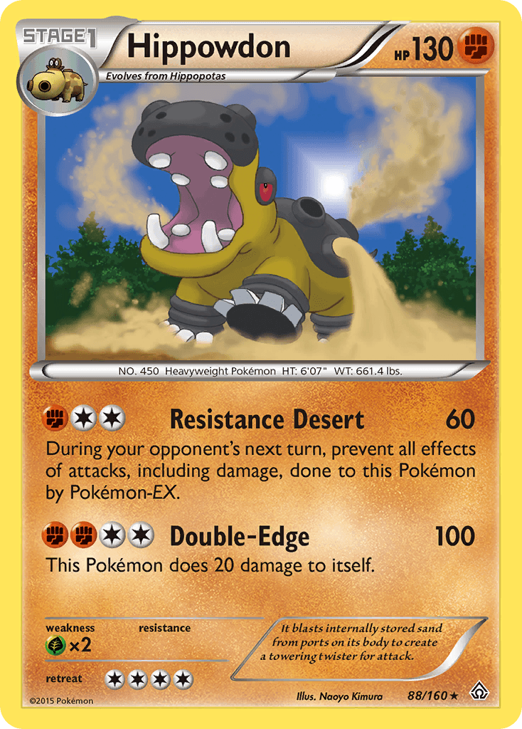 Hippowdon Primal Clash card
