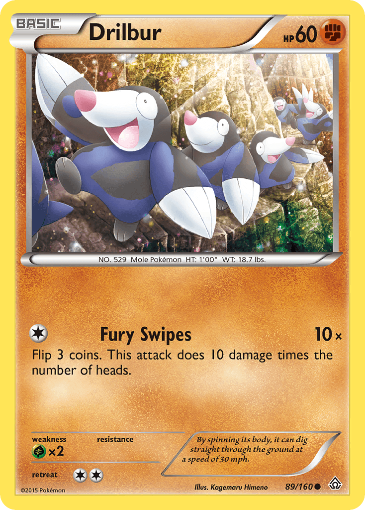 Drilbur Primal Clash card