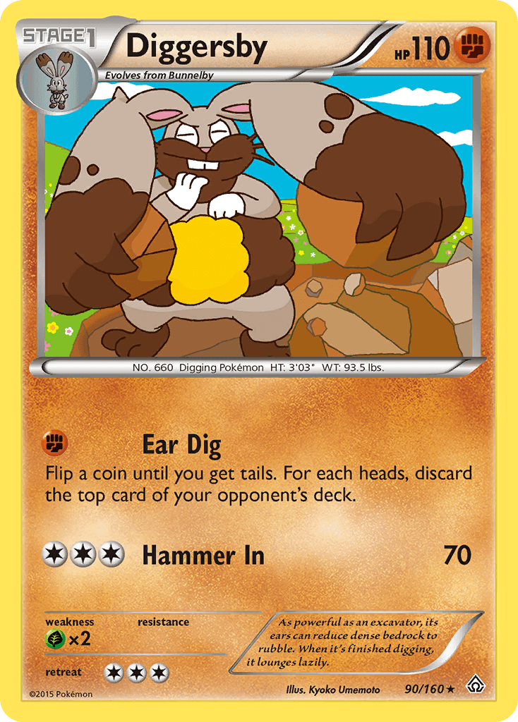 Diggersby Primal Clash card