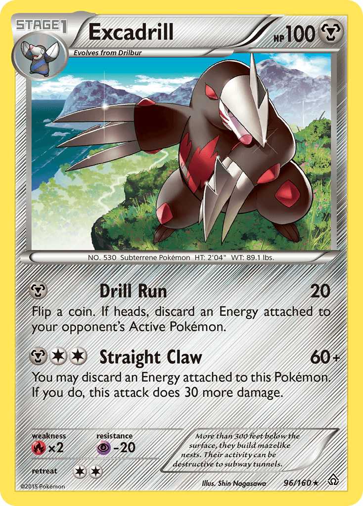 Excadrill Primal Clash card