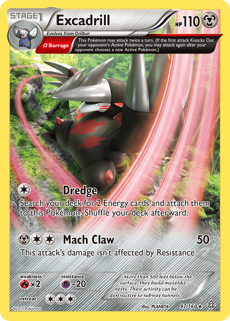 Excadrill Primal Clash card