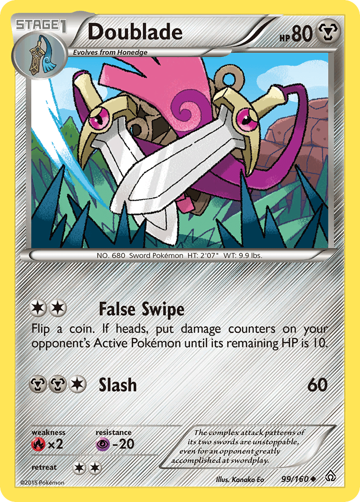 Doublade Primal Clash card