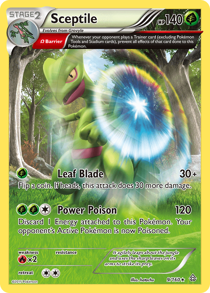 Sceptile Primal Clash card