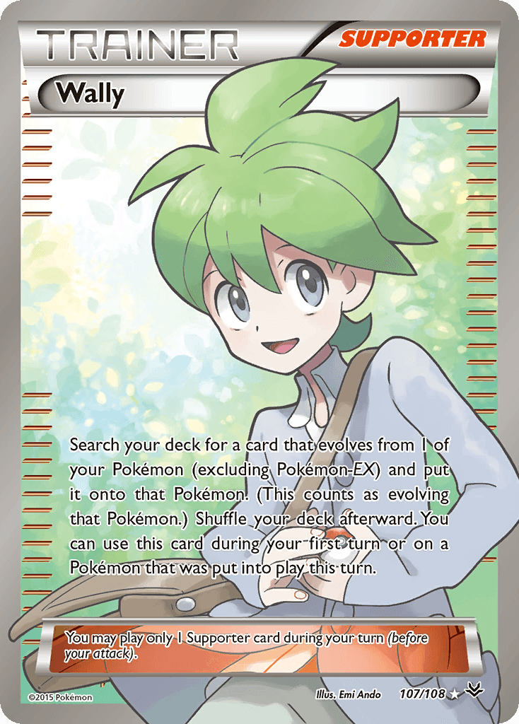 Wally Roaring Skies card