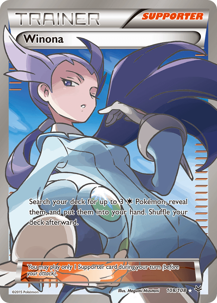 Winona Roaring Skies card