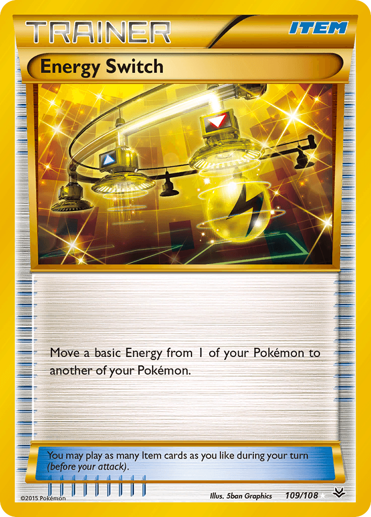 Energy Switch Roaring Skies card